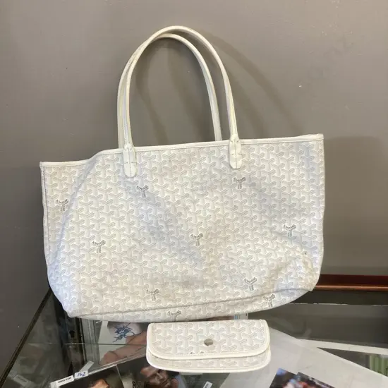 E:Goyard Honore Paris Tote Bag With Matching Purse