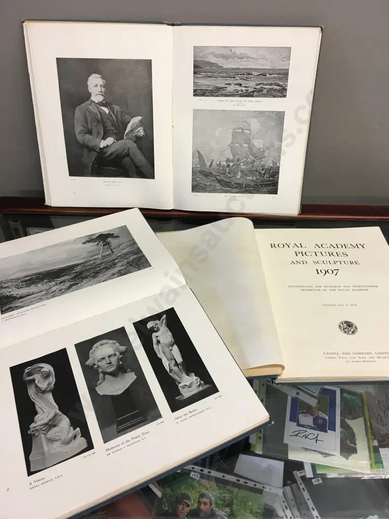 Antique Royal Academy Pictures Including 1898,1907 & 1910 Image 1++