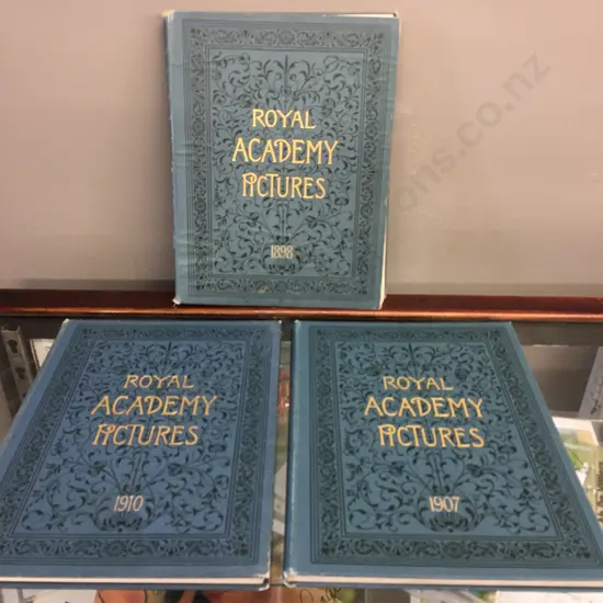 Antique Royal Academy Pictures Including 1898,1907 & 1910