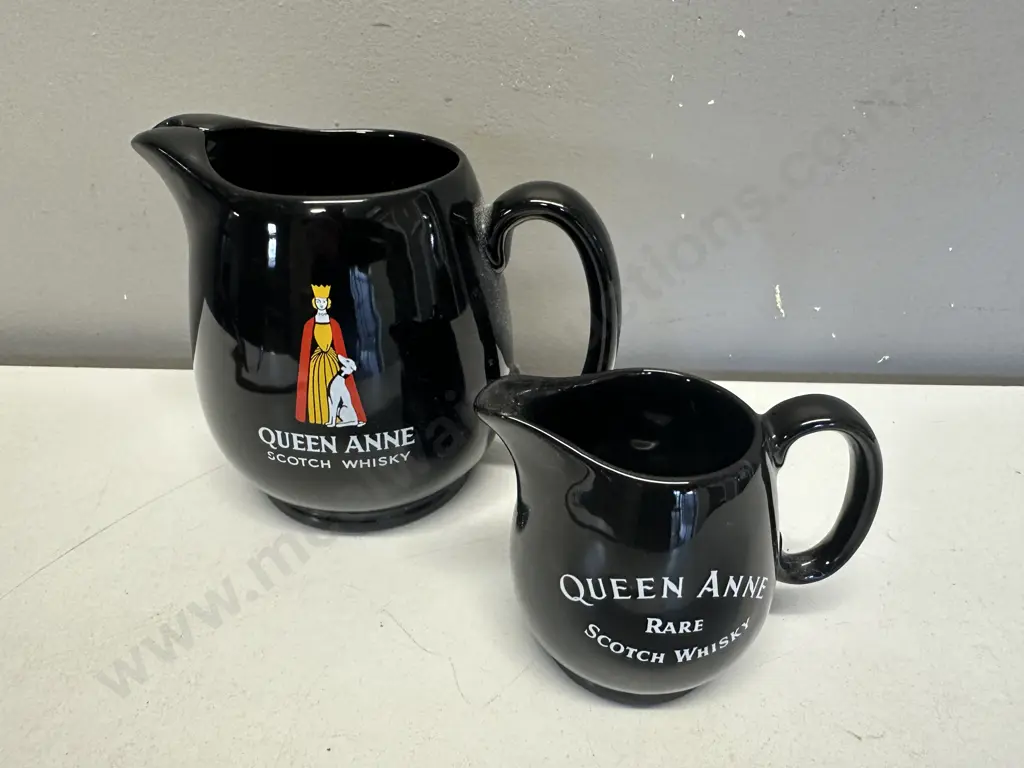 Vintage Wade Queen Anne Scotch Whisky Jugs x 2 Image 1++