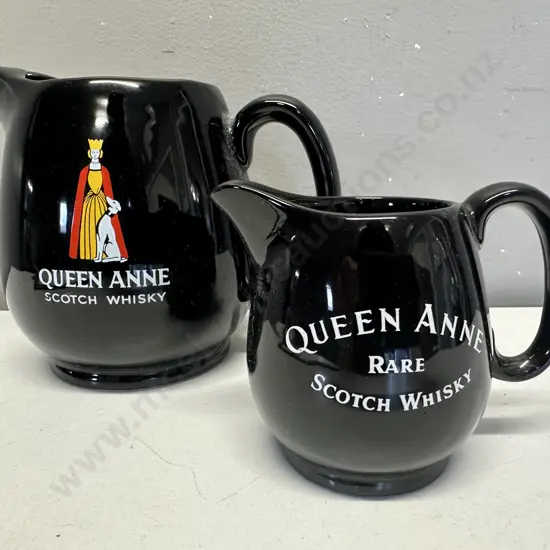 Vintage Wade Queen Anne Scotch Whisky Jugs x 2