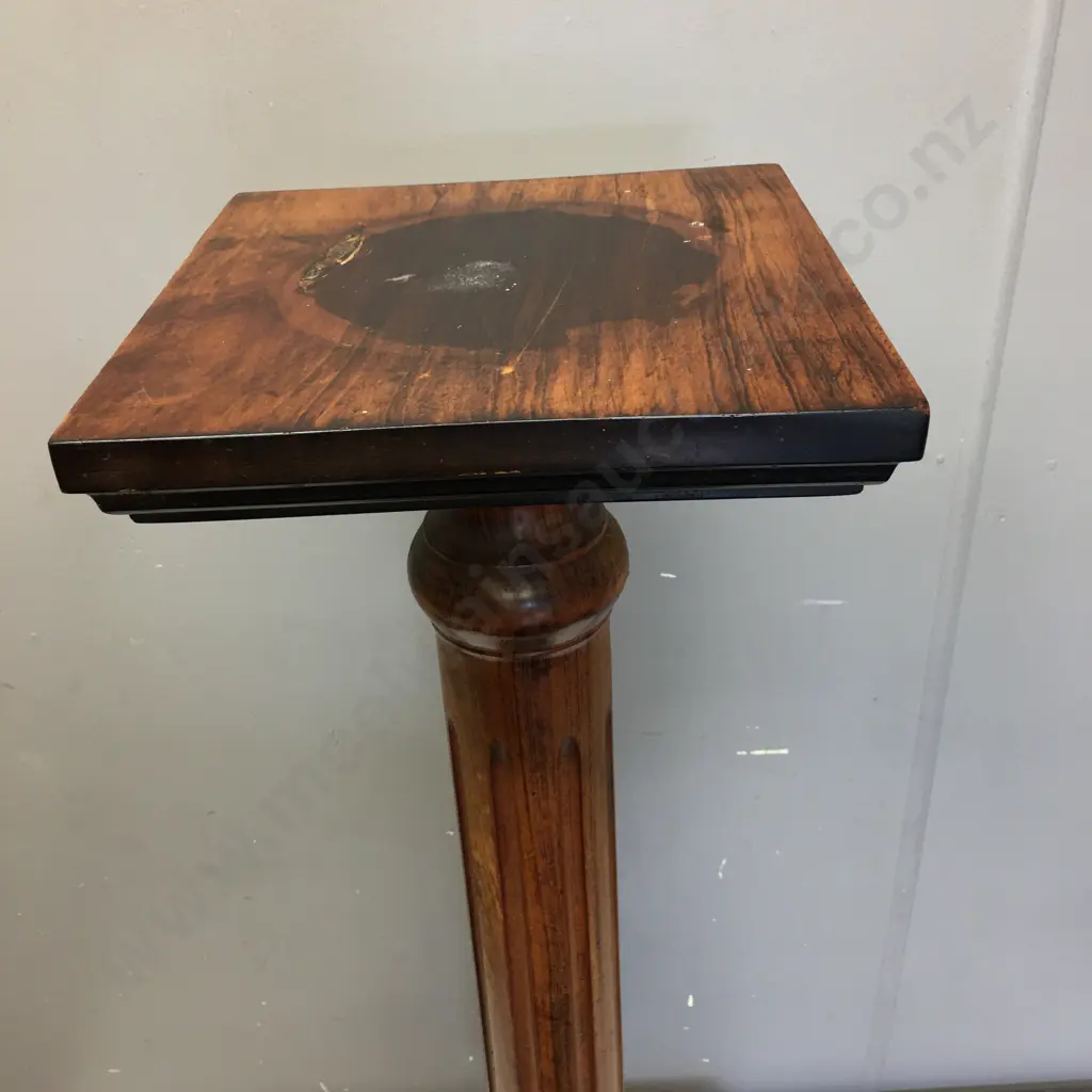 Wooden Presentation Column H88cm. Image 1++
