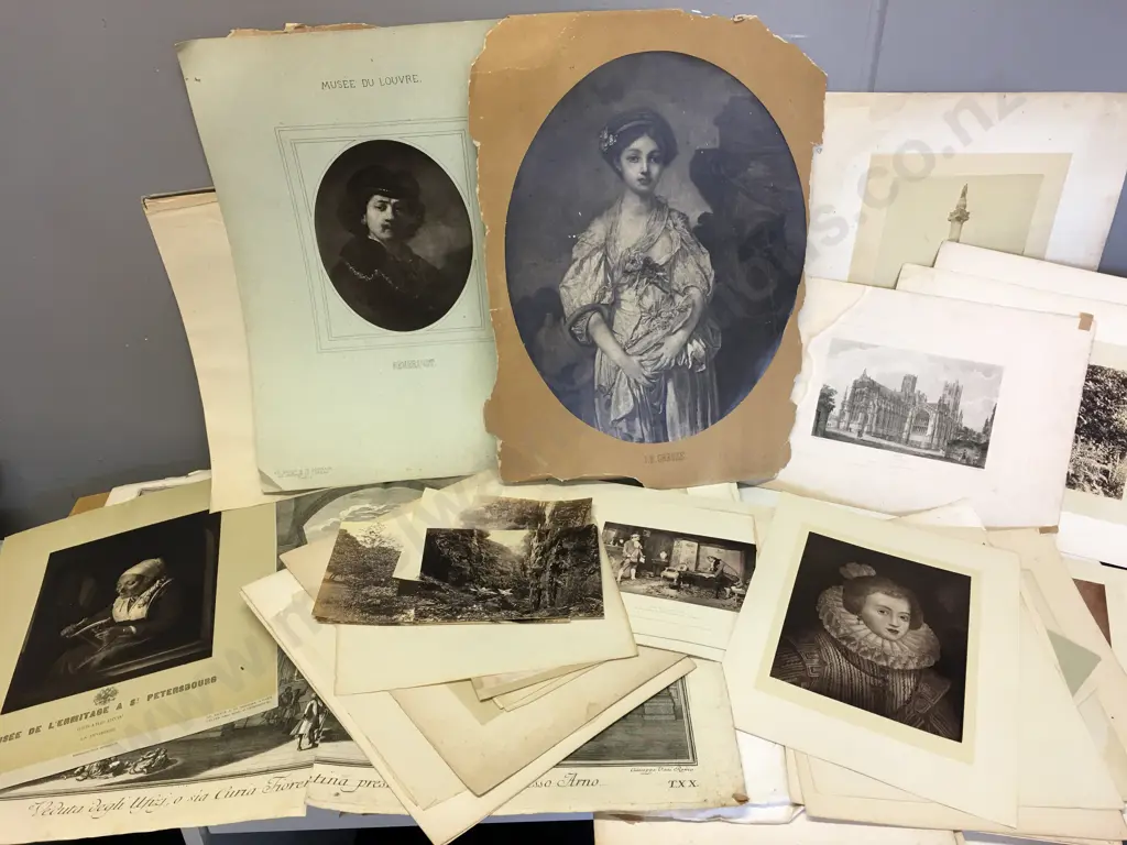 Large Selection Of Antique Portraits, Pictures Etc Image 1++