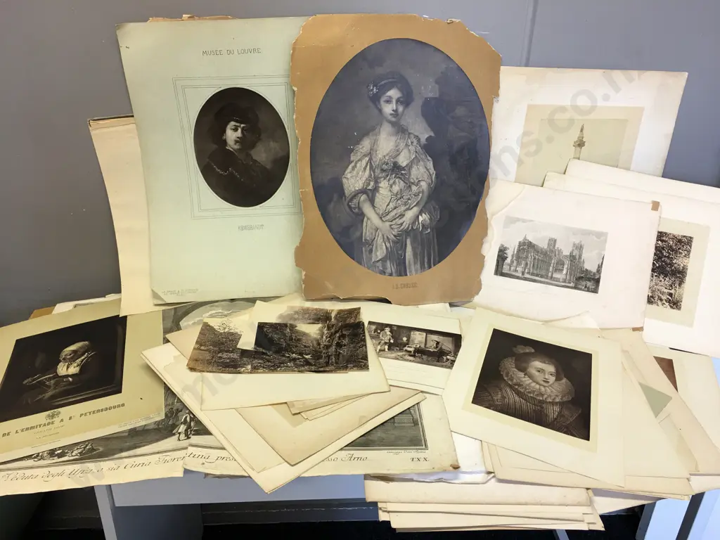 Large Selection Of Antique Portraits, Pictures Etc Image 1++