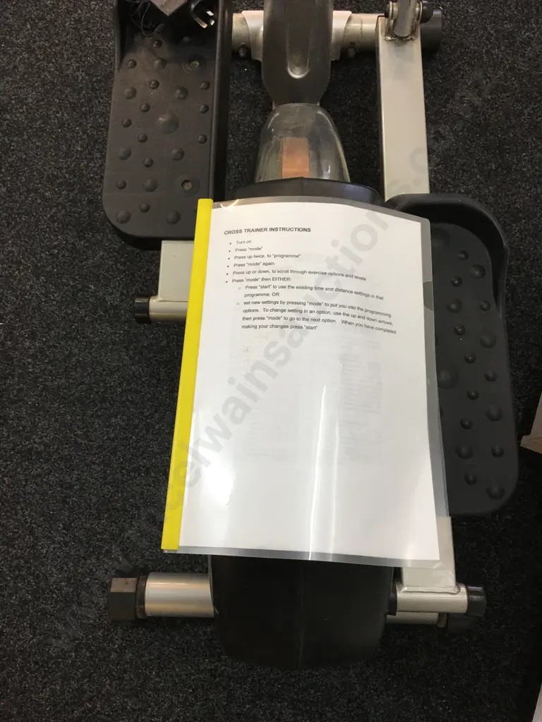 Schmidt Concept 500 Crosstrainer With Instructions Image 1++