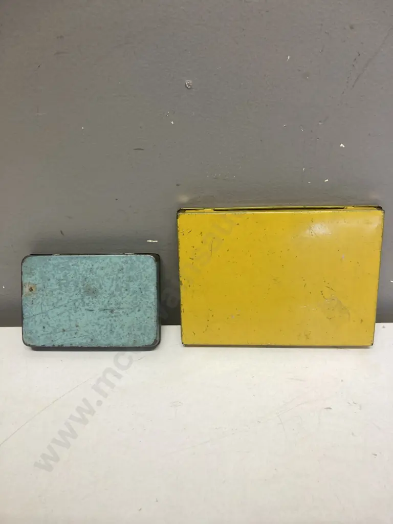 Vintage Cigarette Tins - Gold Flake Honey Dew & Capstan Navy Cut Image 1++