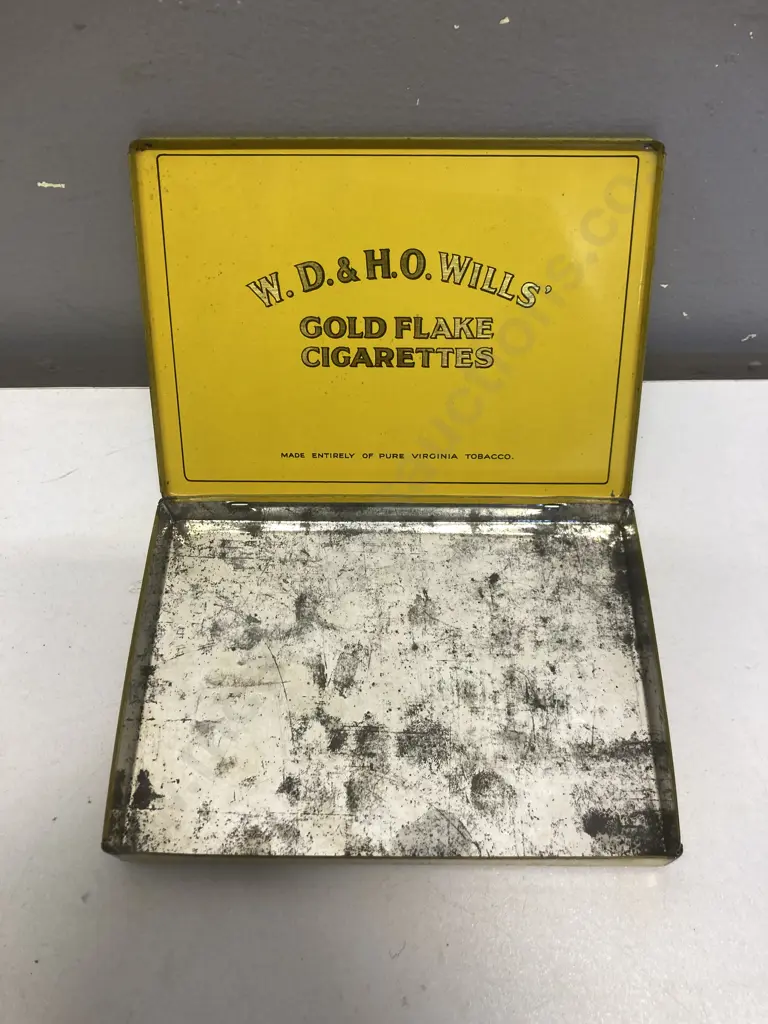 Vintage Cigarette Tins - Gold Flake Honey Dew & Capstan Navy Cut Image 1++
