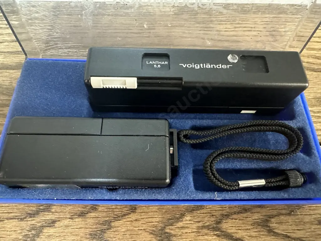 Voigtlander Vitoret 110 EL Vintage Pocket Camera Set In Case With Flash & Strap (Missing Battery Cover) Image 1++