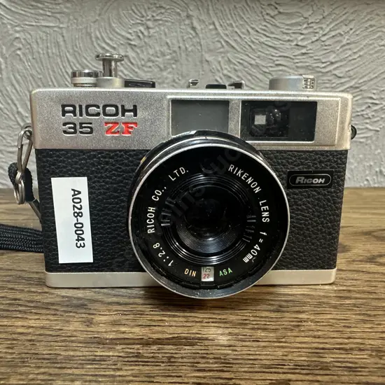 Ricoh 35 ZF 35mm Film Manual Camera With Rikenon 40mm F2.8 Lens