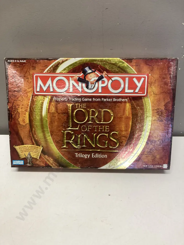 Hasbro Monopoly – The Lord Of The Rings Trilogy Edition / Board Game (2003) Image 1++