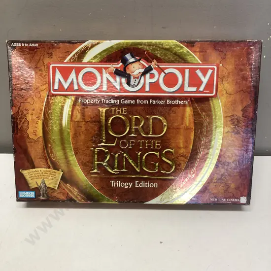 Hasbro Monopoly – The Lord Of The Rings Trilogy Edition / Board Game (2003)