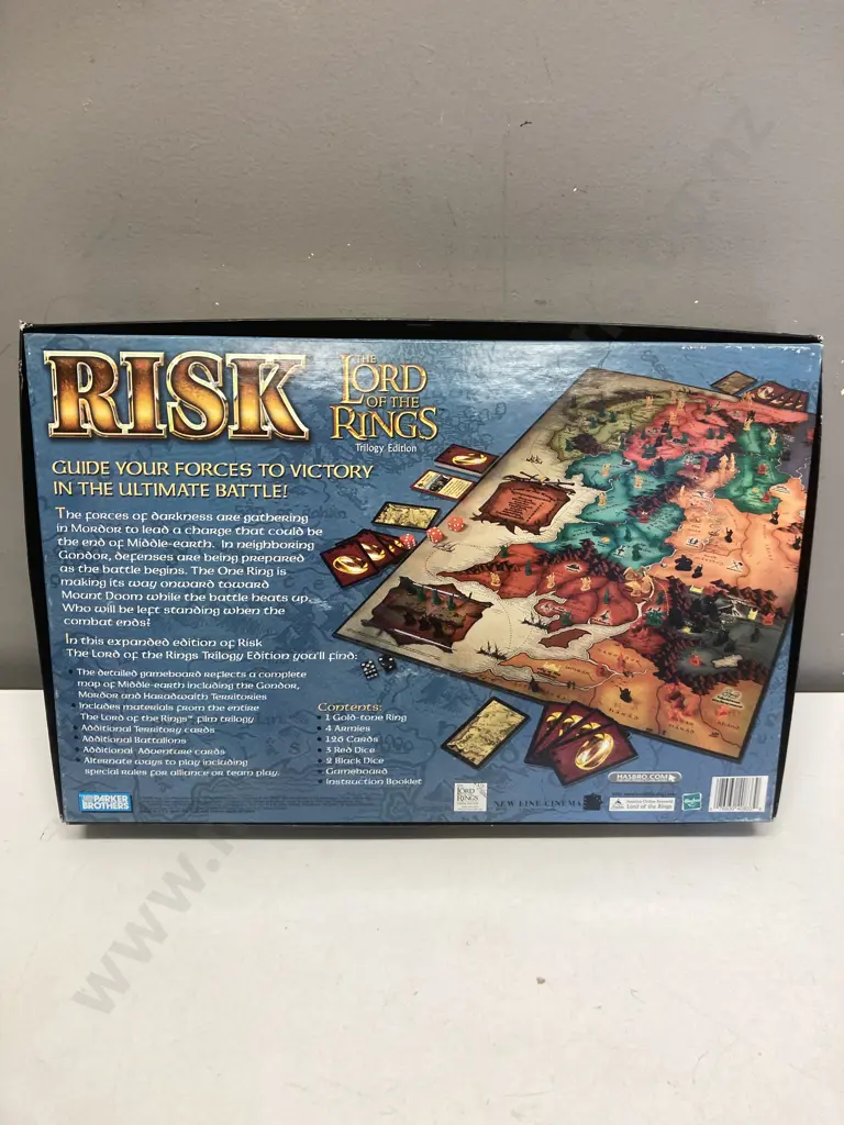 Hasbro Risk – The Lord Of The Rings Trilogy Edition / Board Game (2003) Image 1++