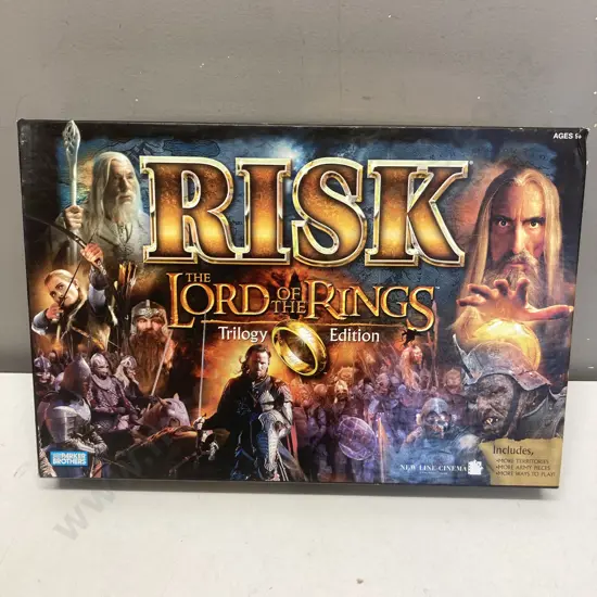 Hasbro Risk – The Lord Of The Rings Trilogy Edition / Board Game (2003)
