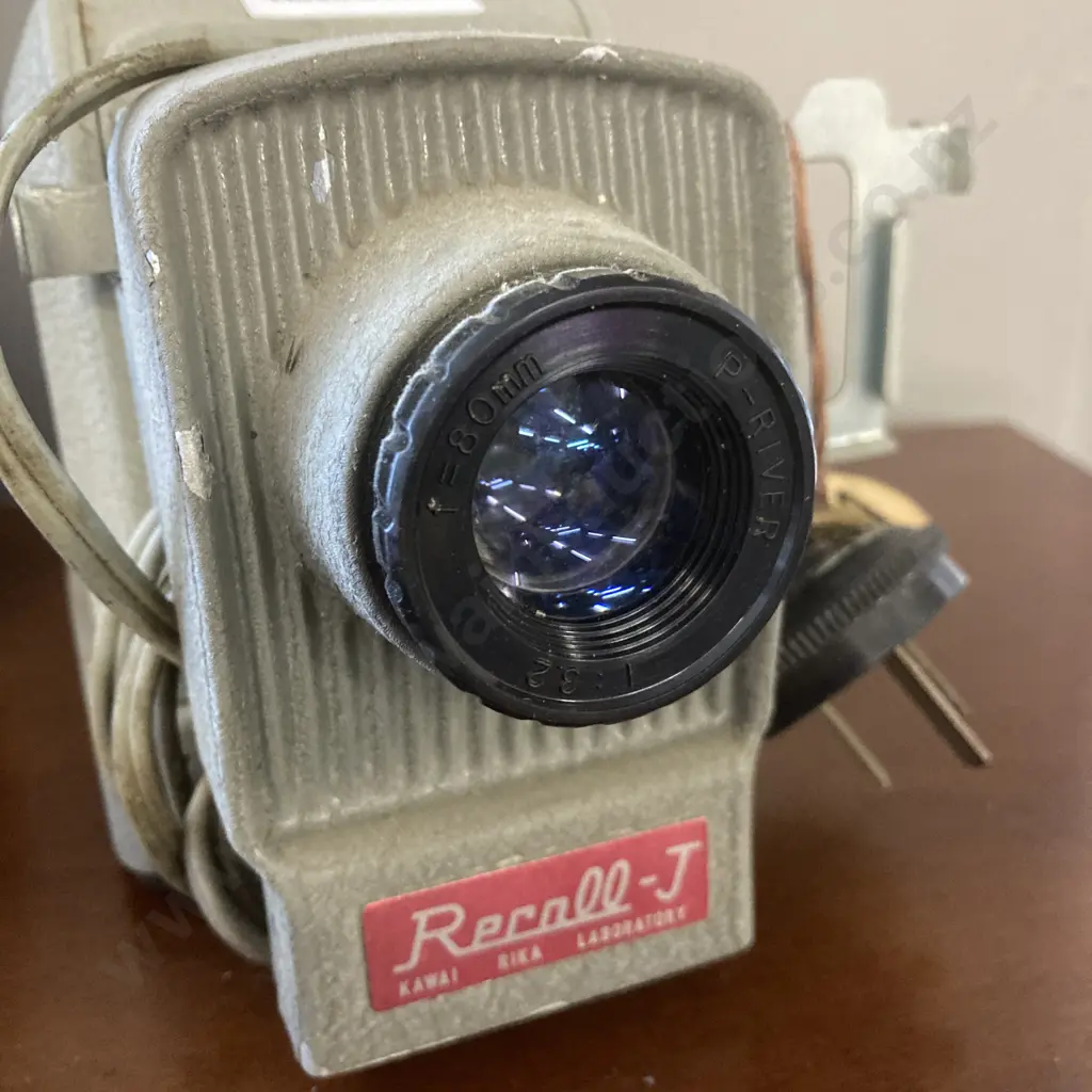 Rare 1970s Itzuki Japan Stitz Model SV-1 Stereoscope, Zeiss Ikon Box-Tengor Box Camera & Case, Recall-J Slide Projector Image 1++
