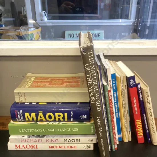Maori Books, Dictionaries, Micheal King, Songs Etc
