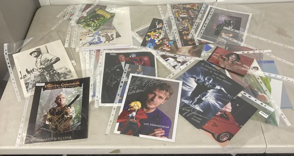 Assorted Autographs, Pictures Etc - Super Heroes, ComiCon Etc Image 1++