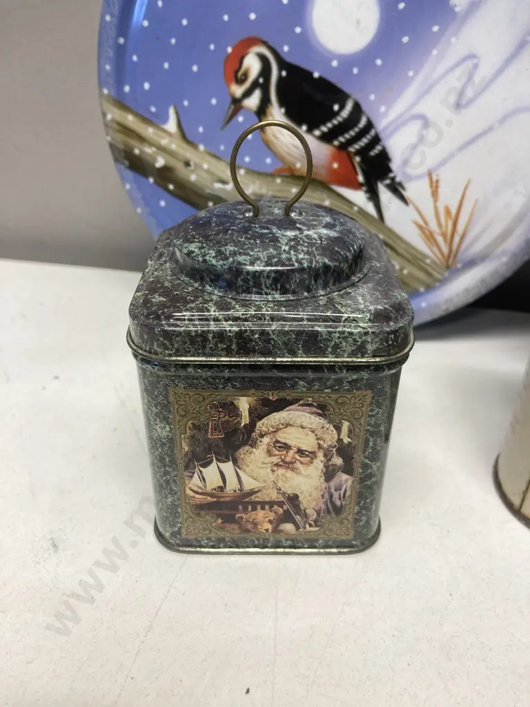 Carl Larsson 'Apple Harvest' Collectors Tin, Black Magic Chocolates Tin Etc (sold with 12) Image 1++