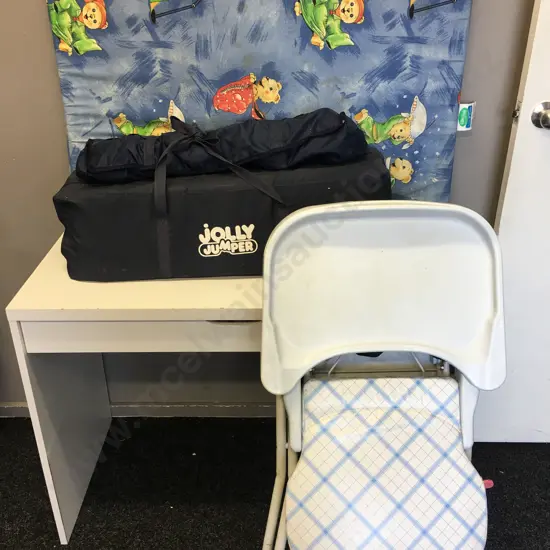 Jolly Jumper Porta Cot & Childcare Baby Safe Highchair