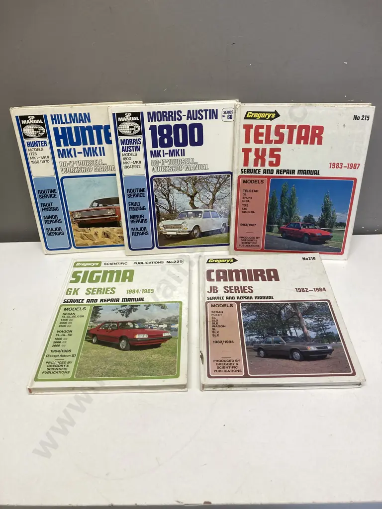 Gregorys Service & Repair Manuals & SP Manual Do-It-Yourself Workshop Manuals Image 1++