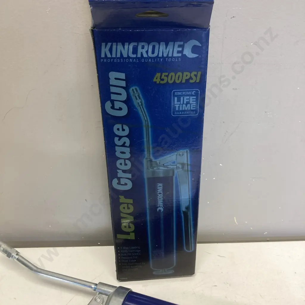 Kincrome 4500PSI Flexible Grease Gun With Lever Image 1++