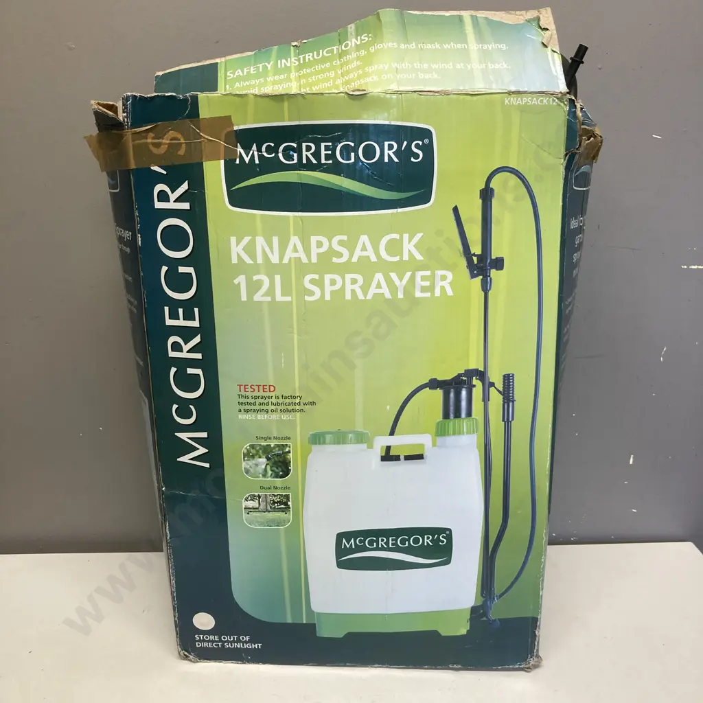 McGregor's Knapsack 12 L Sprayer Image 1++