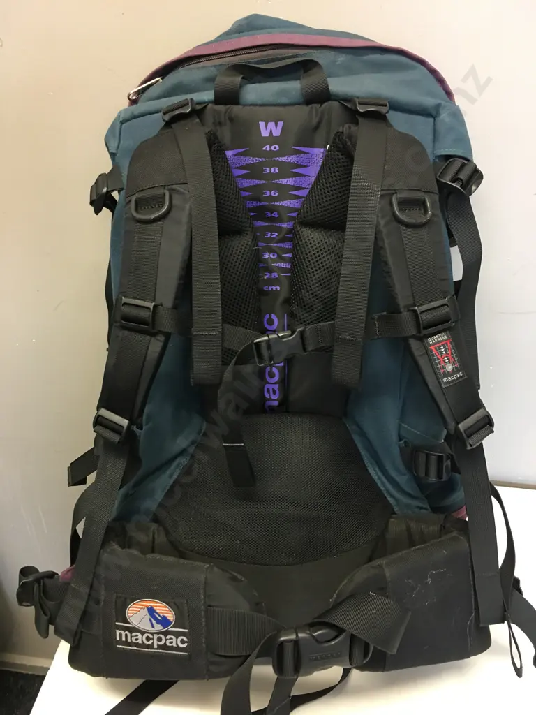 Macpac Esprit Back Pack Purple & Blue Image 1++
