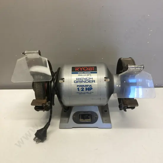 Ryobi 150mm Bench Grinder HBG6RC 1/2Hp