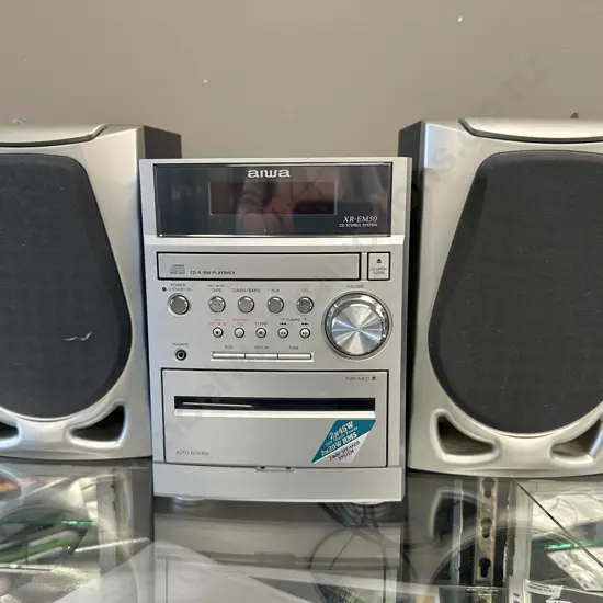 Aiwa XR-EM50 Cd Stereo System (No Remote)