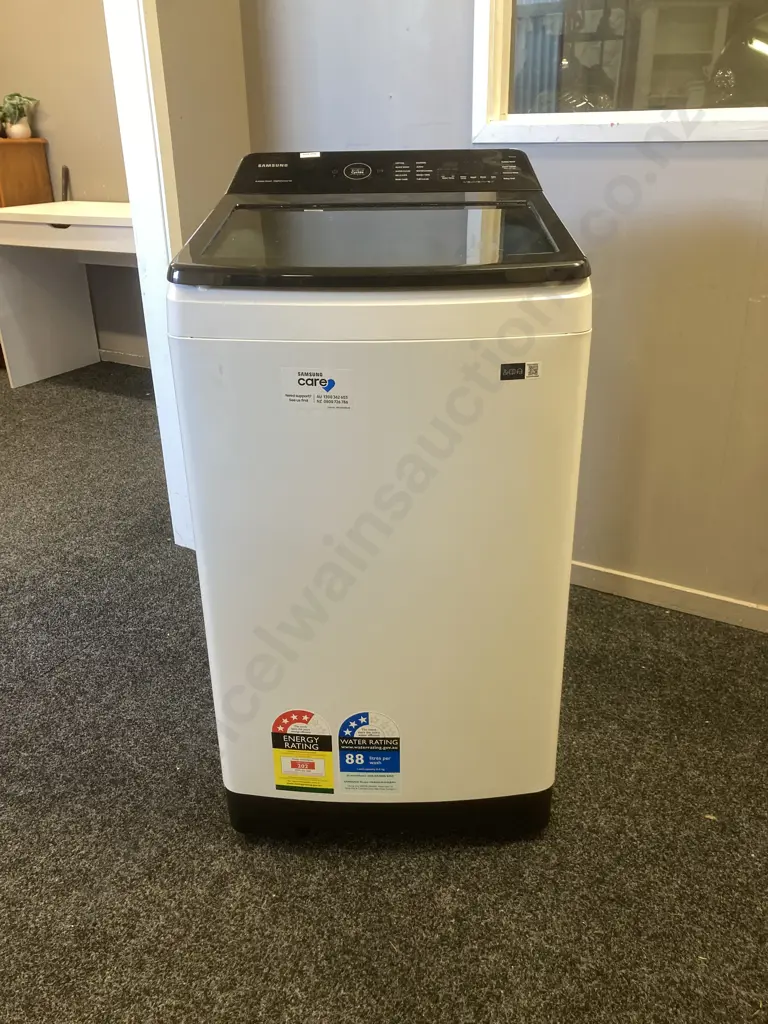 Samsung 6kg Top Load Washing Machine, White, With BubbleWash & Digital Inverter Technology. Model WA60CG4545BW Image 1++