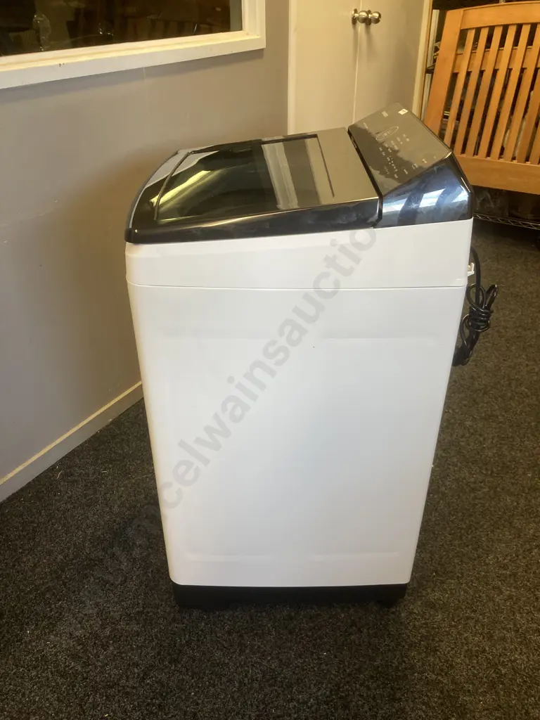 Samsung 6kg Top Load Washing Machine, White, With BubbleWash & Digital Inverter Technology. Model WA60CG4545BW Image 1++