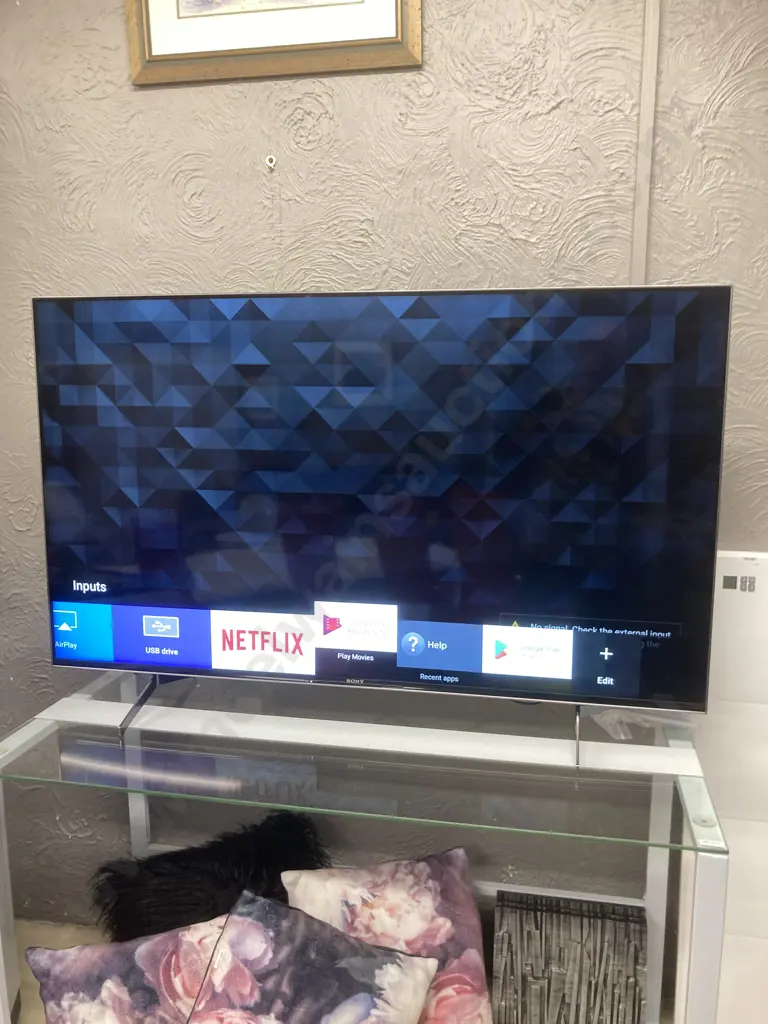 Sony 55" Bravia  4k LED LCD TV With Remote Control (May 2020), Model KD-55X9500H Image 1++