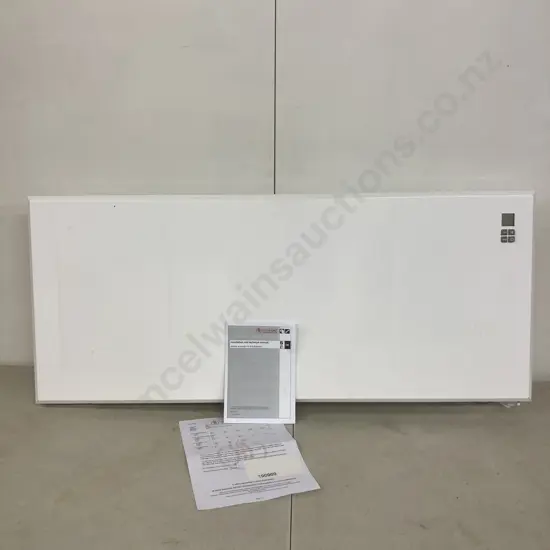 Lucht LHZ 2000watt Visage Panel Heater (Heat RetentionTablets, Digital Electronic Thermostat) With Manual. H44 W105 D8cm