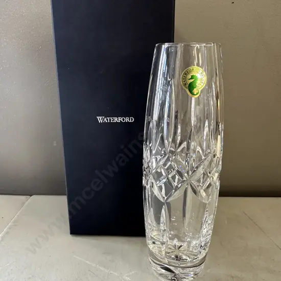 Waterford Crystal Aoife Stem Vase H20cm. 
