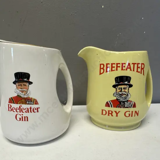 Vintage Wade Beefeater Gin Pitchers