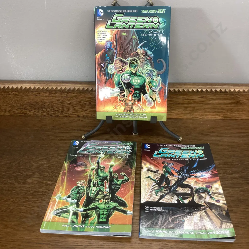 CD Comics Green Lantern Vol2 Revenge Of The Black Hand, Vol 3 The End & Vol 5 Test of Wills Image 1++