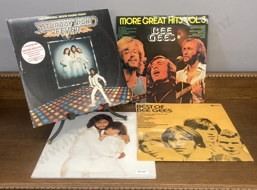 Bee Gees Vinyl LPs - Best of, More Great Hits Vol.3, Saturday Night Fever Etc Sold With 052 Image 1++