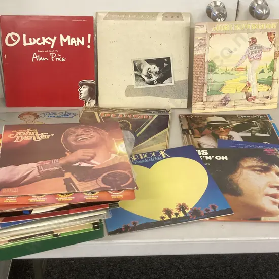 LPs - O Lucky Man Alan Price, Fleetwood Mac, Elton John, Just A Boy Leo Sayer, Solid Golds Etc
