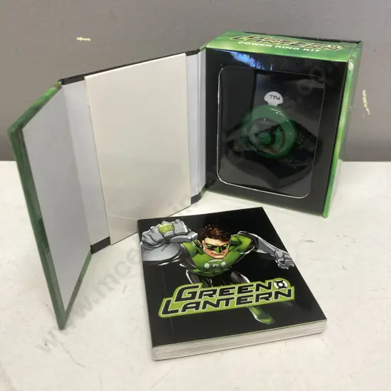 DC Green Lantern Power Ring Kit - Green Lantern Power Ring With 87 Page Green Lantern Booklet