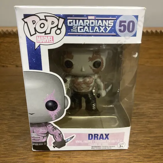 Funko Pop! Drax #50 Marvel Guardians Of The Galaxy 2014, Vaulted