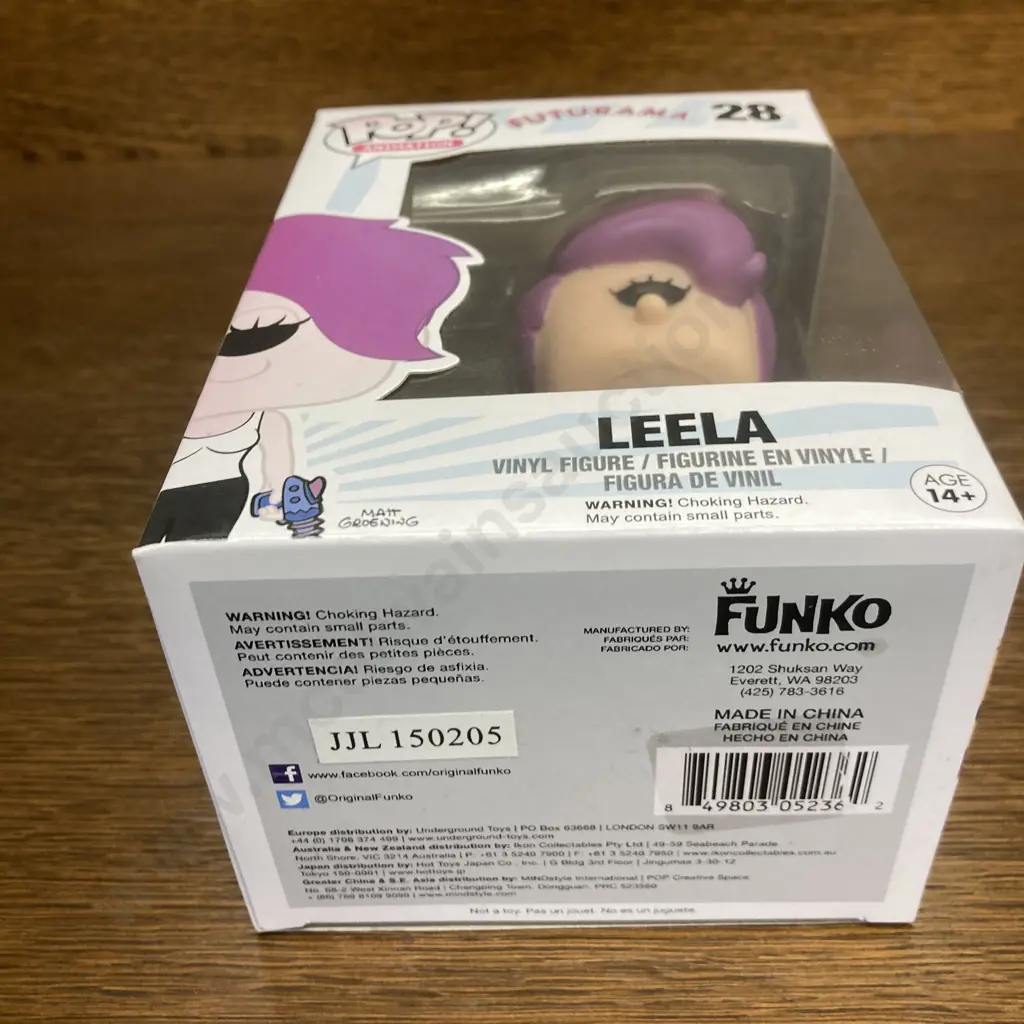 Funko Pop! Leela #28 Animation Futurama 2015, Vaulted Image 1++