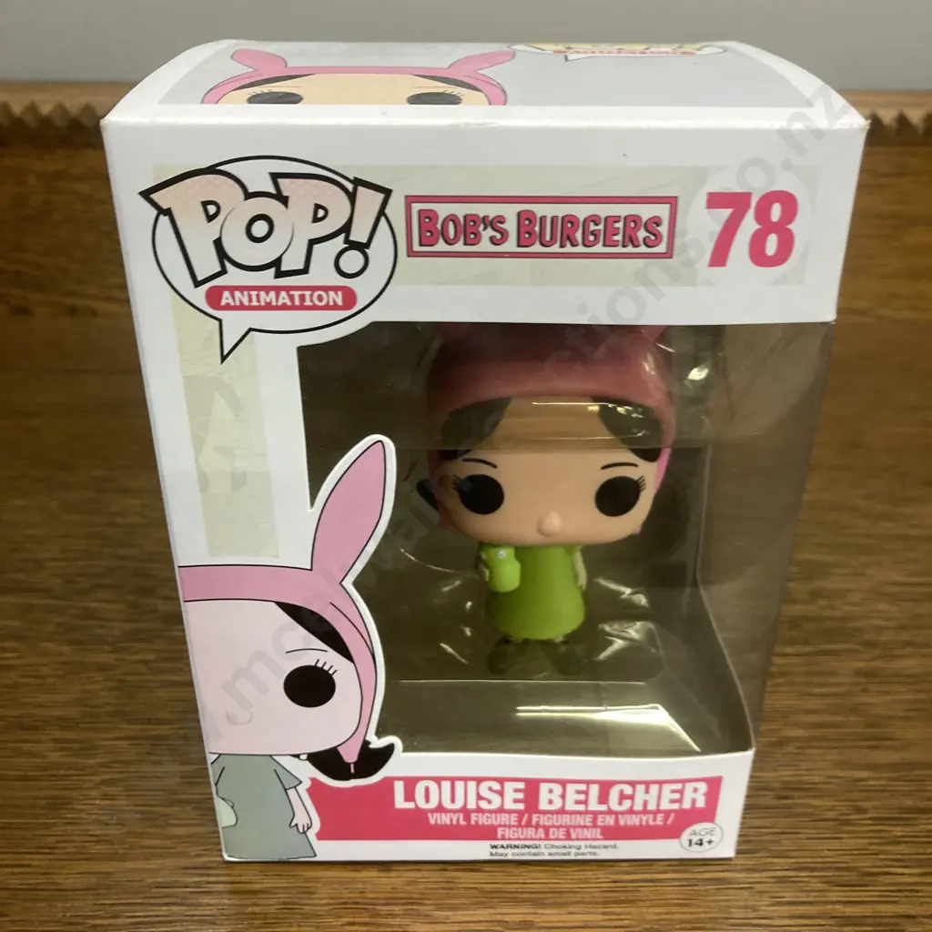 Funko Pop! Louis Belcher #78 Bob's Burgers Animation 2015, Vaulted Image 1++