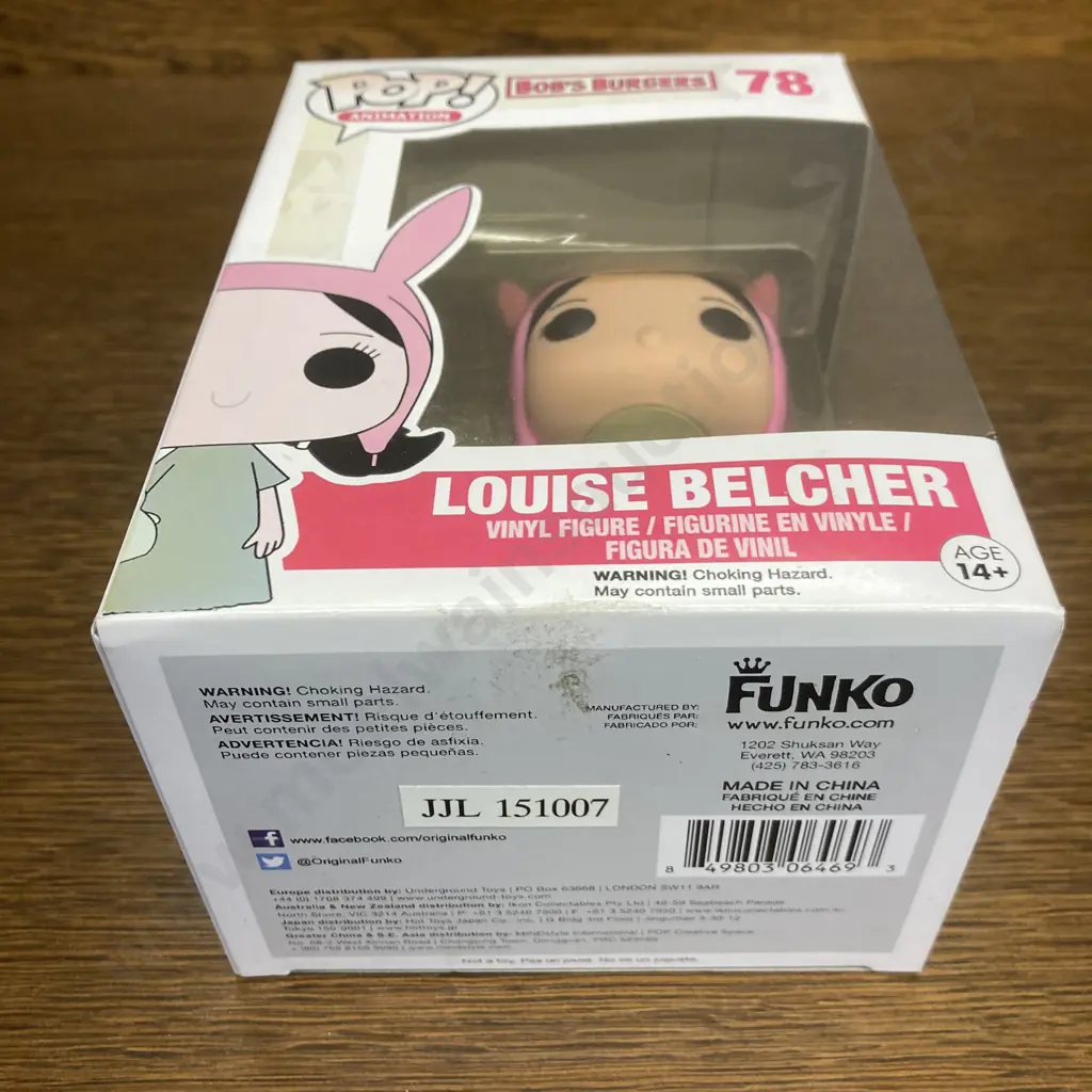 Funko Pop! Louis Belcher #78 Bob's Burgers Animation 2015, Vaulted Image 1++