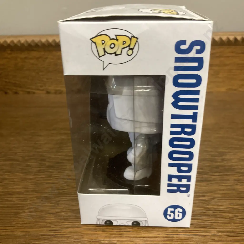 Funko Pop! Star Wars Snowtrooper #56 Original Blue Box, Vaulted Image 1++