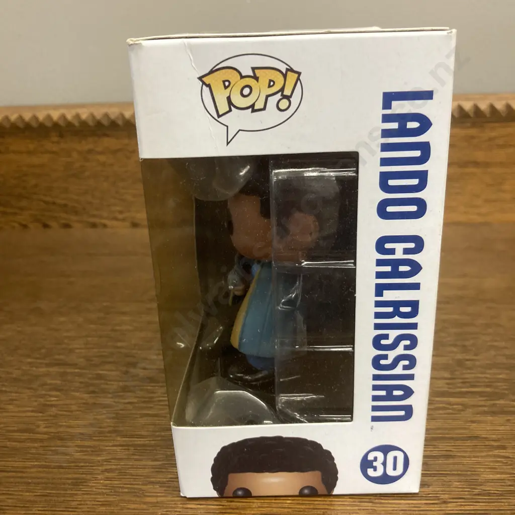 Funko Pop! Star Wars Lando Calrissian #30 Original Blue Box, Rare/Vaulted Image 1++