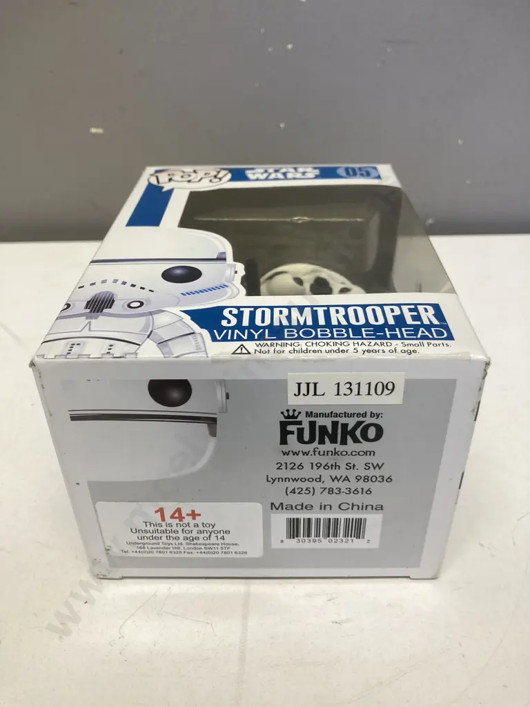 Funko Pop! Star Wars Stormtrooper #05 Blue Box Large Letters Series 1, Vaulted Image 1++