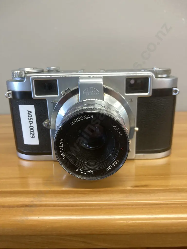 Leidolf Wetzlar Lordomat 35mm Rangefinder Camera With 50mm f/2.8 Lens Image 1++