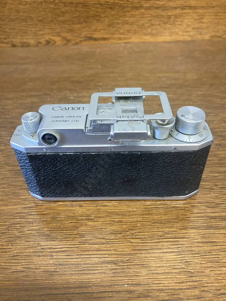 Vintage Canon IIB Rangefinder 35mm Film Camera With Serenar f1.9 50mm Lens & Cap. No 25536 Image 1++