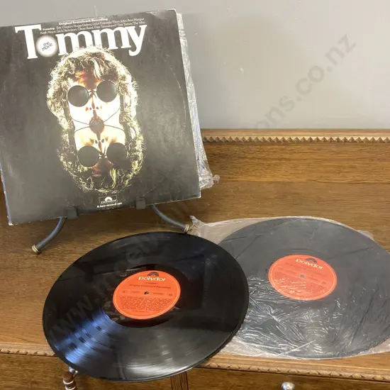 The Who Tommy - Soundtrack, New Zealand 2-LP Vinyl Set Polydor, 1975 Rare NZ Pressing, Gatefold Cover