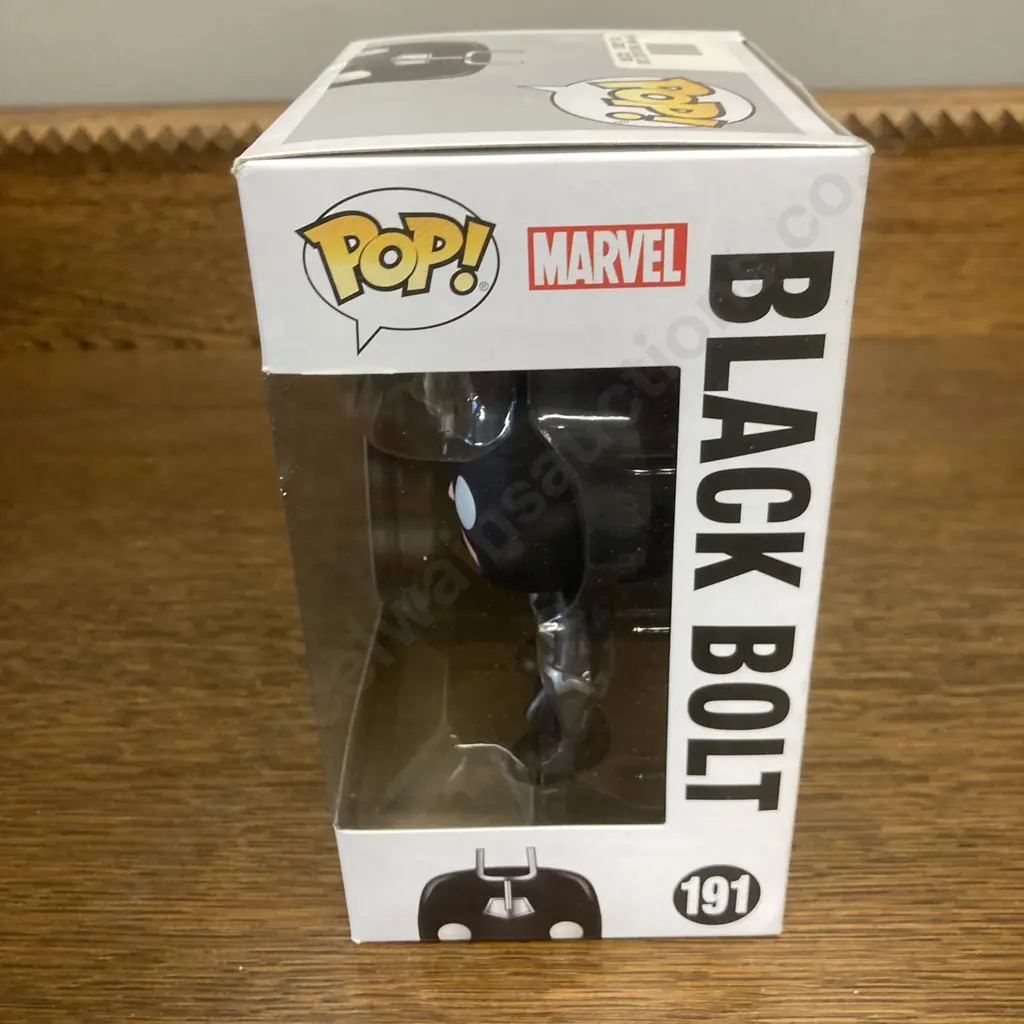 Funko Pop! Marvel Black Bolt #191,Vaulted Image 1++