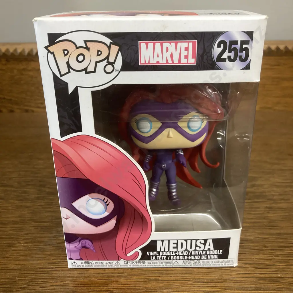 Funko Pop! Marvel Medusa #255,Vaulted Image 1++